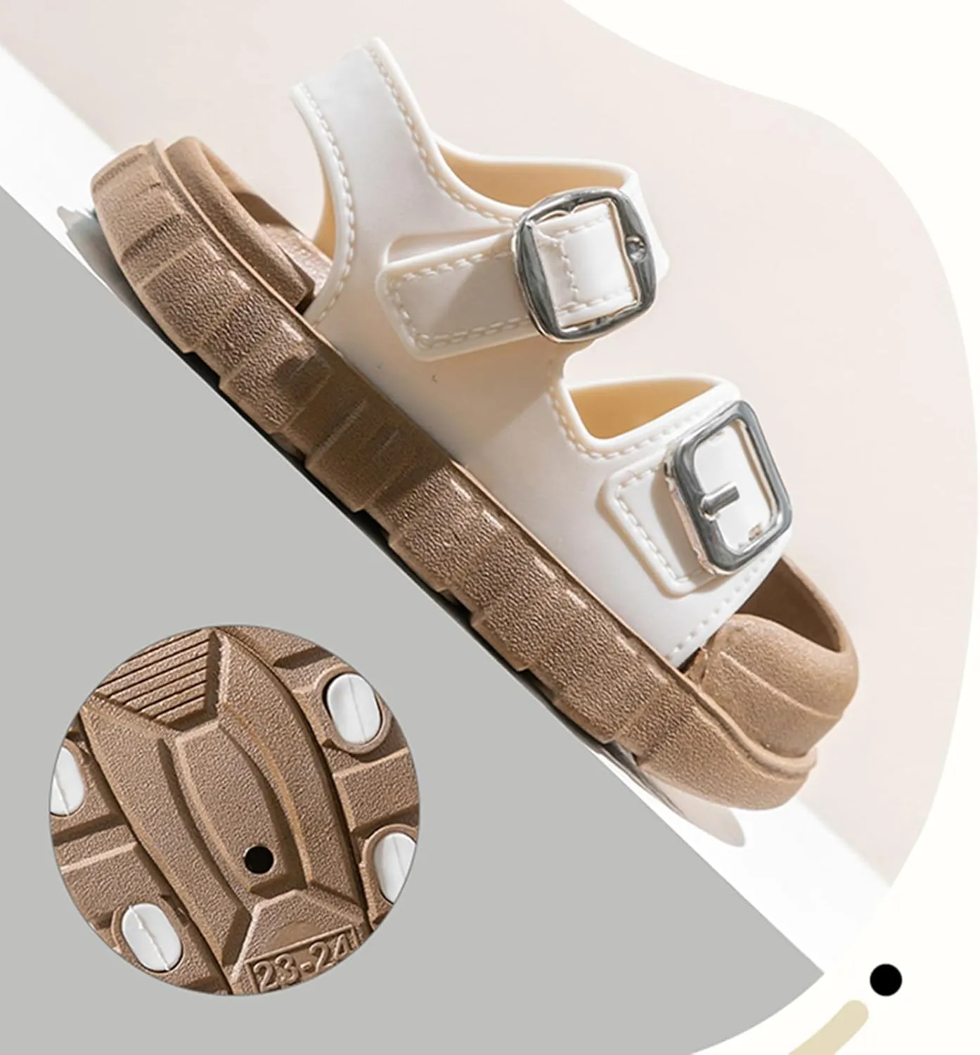 Summer Sandals Versatile Casual Fashion Middle and Small Children Non Slip Soft Sole Outer Sandals for Toddler Girls