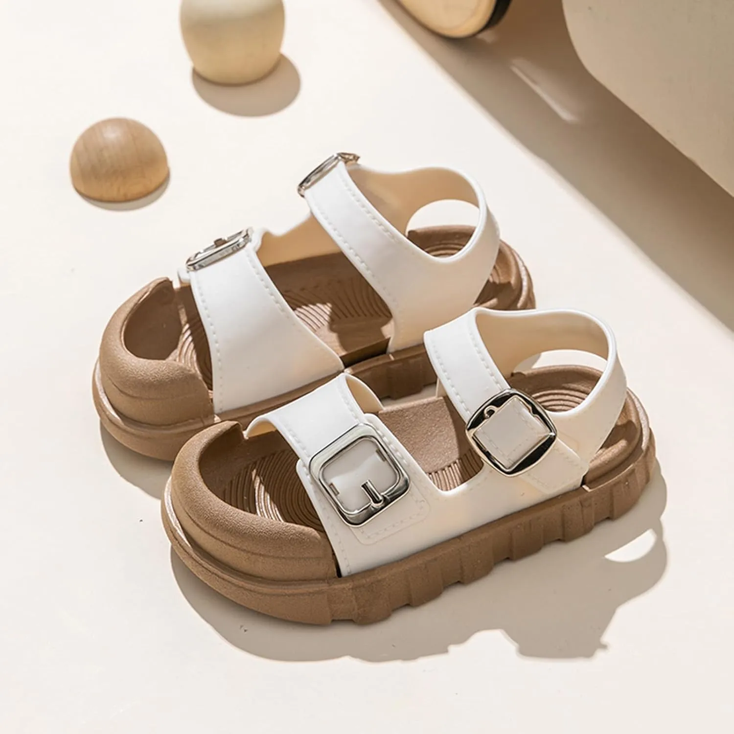 Summer Sandals Versatile Casual Fashion Middle and Small Children Non Slip Soft Sole Outer Sandals for Toddler Girls