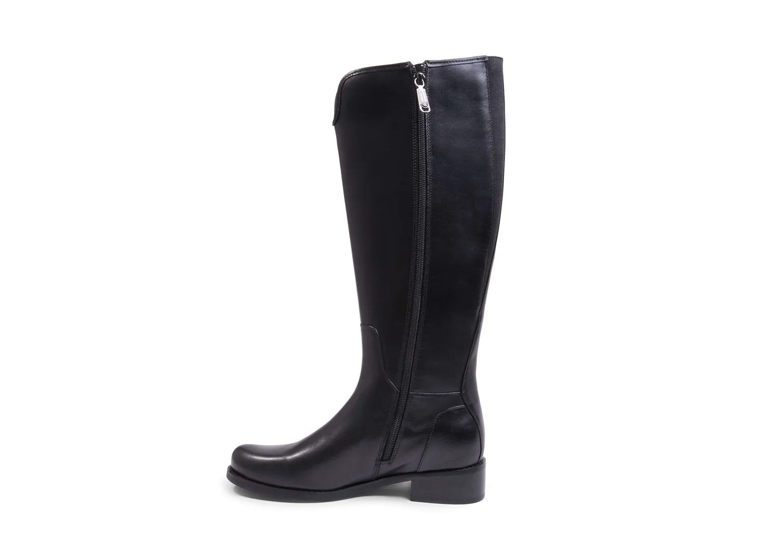 VALERIE WATERPROOF BLACK LEATHER