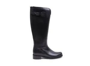 VALERIE WATERPROOF BLACK LEATHER
