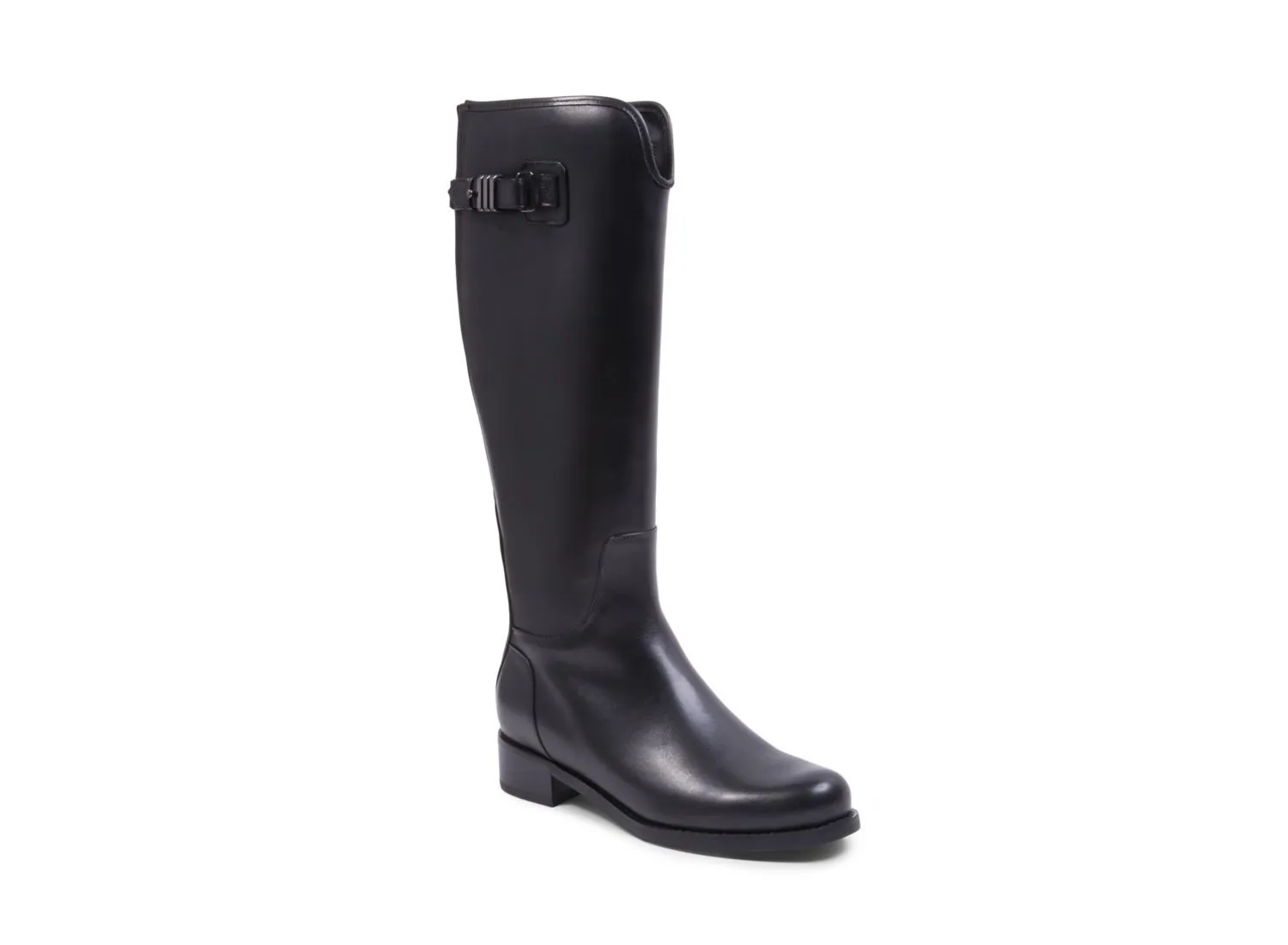 VALERIE WATERPROOF BLACK LEATHER