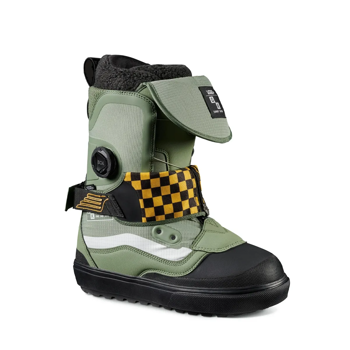 Vans 2024 Danny Kass One and Done Snowboard Boot - Olive