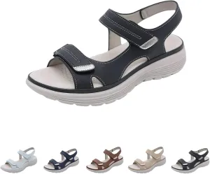 Walking Sandals Women Comfort Fashion Athletic Sandals Outdoor Hiking Arch Support Slingback Orthopedic Soft Shoes
