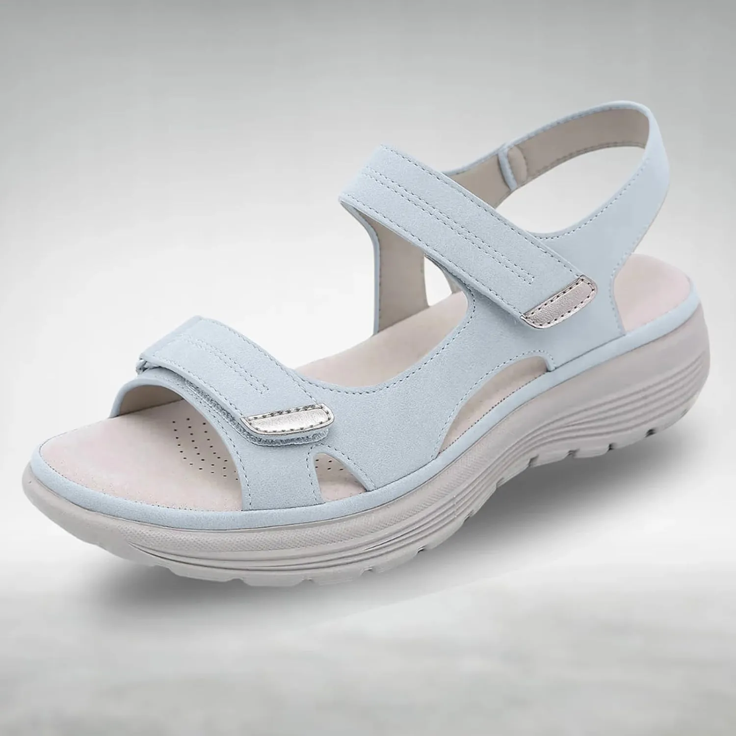 Walking Sandals Women Comfort Fashion Athletic Sandals Outdoor Hiking Arch Support Slingback Orthopedic Soft Shoes