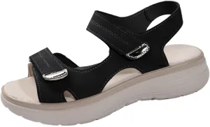 Women Arch Support Walking Sandals Orthopedic Comfortable Non Slip Outdoor Wedge Slingback Hiking Shoes