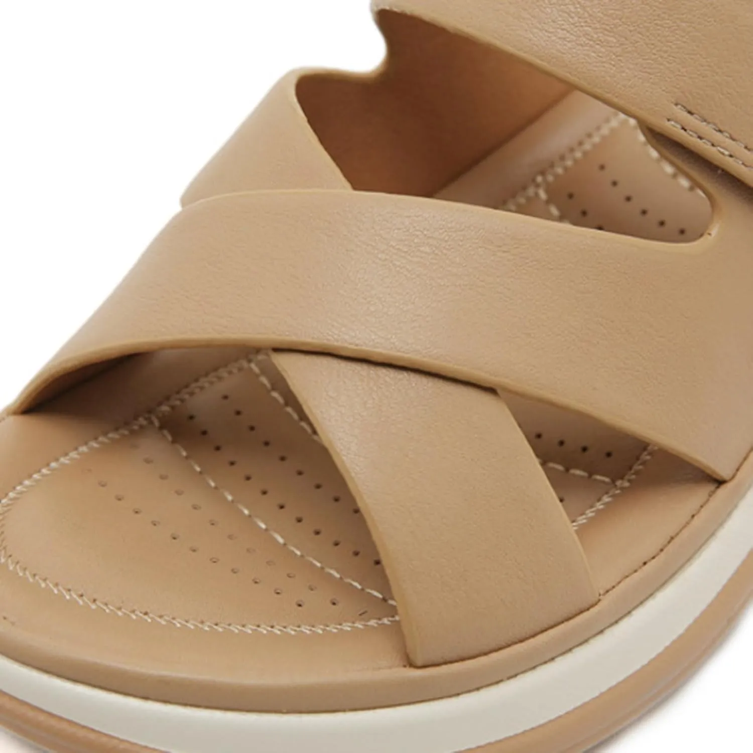 Women Wedge Sandals 2025 Comfortable Non-Slip Slip-On Beach Vacation Slippers Breathable Indoor Outdoor Arch Support Orthopedic Slides Summer Fashion Soft Cushion Daily Wear Walking Casual Sandal