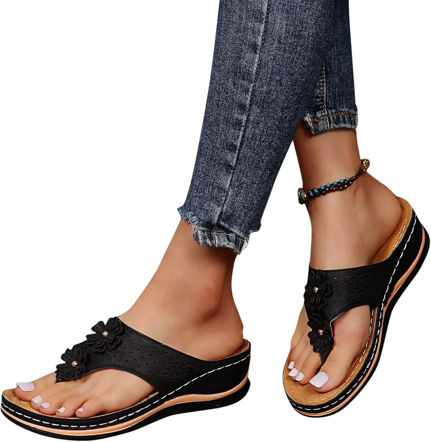 Women Wedge Sandals Dressy Orthopedic Sandals for Women Soft Women's Sandal Dressy Summer Shoes for Womens 2025