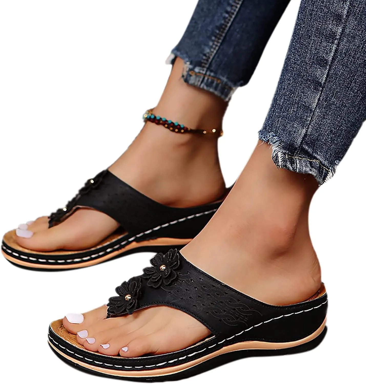 Women Wedge Sandals Dressy Orthopedic Sandals for Women Soft Women's Sandal Dressy Summer Shoes for Womens 2025