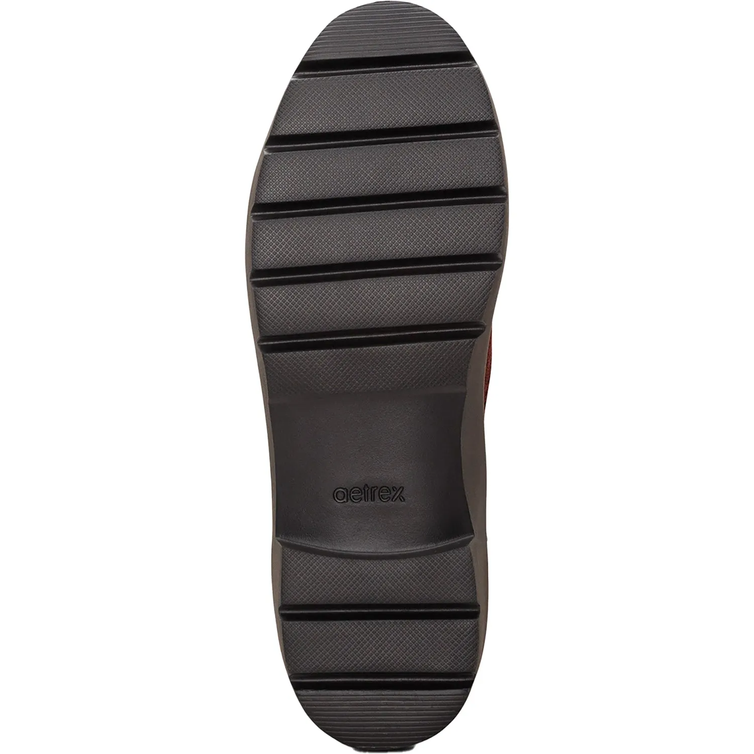 Women's Aetrex Margot Dark Red Suede