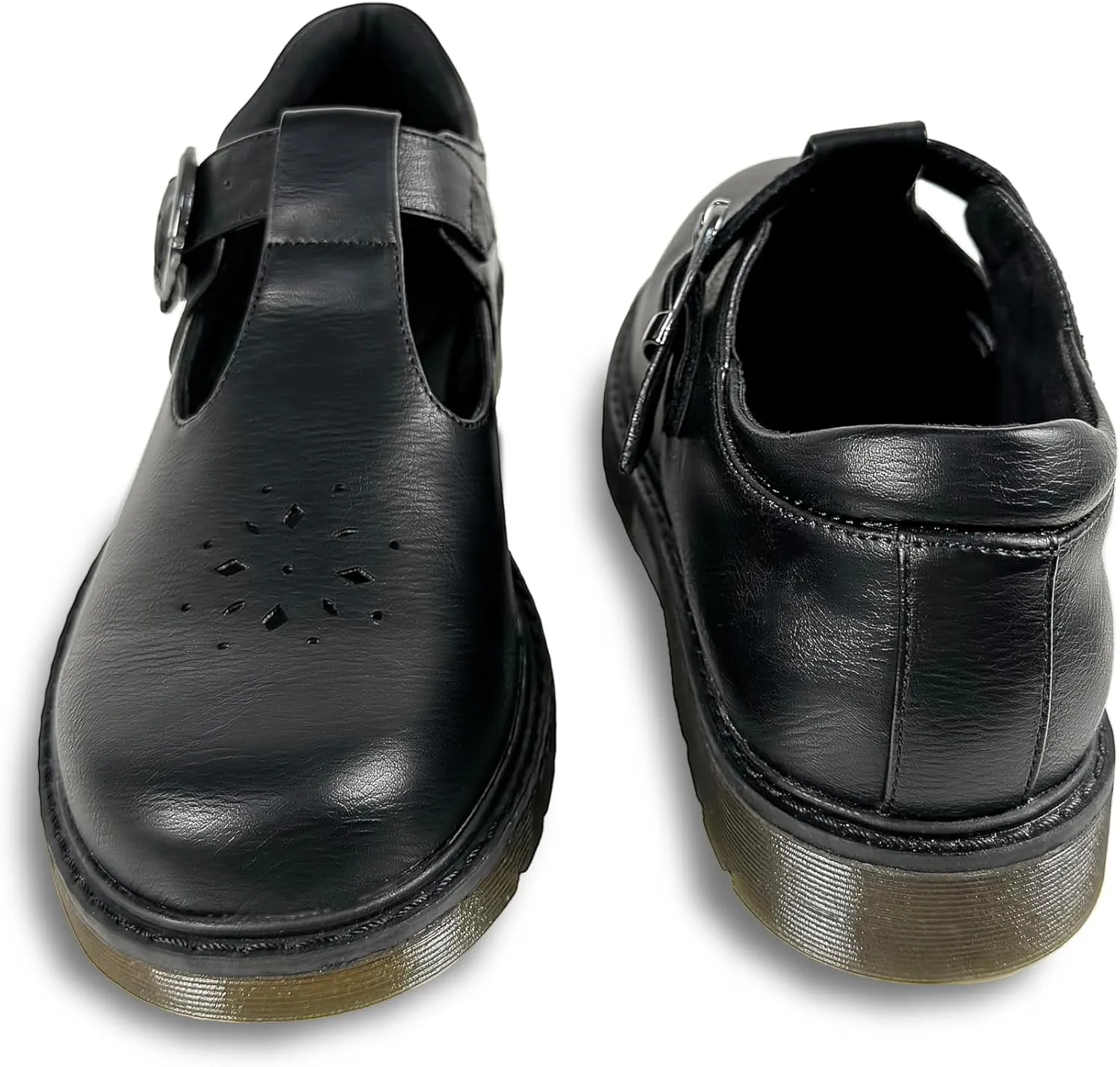 Women's Mary Jane Shoes ?C Classic Black Oxford Shoes with T-Strap Design | Comfortable & Stylish Mary Janes for Women | Casual & Dressy T-Strap Mary Jane Flats