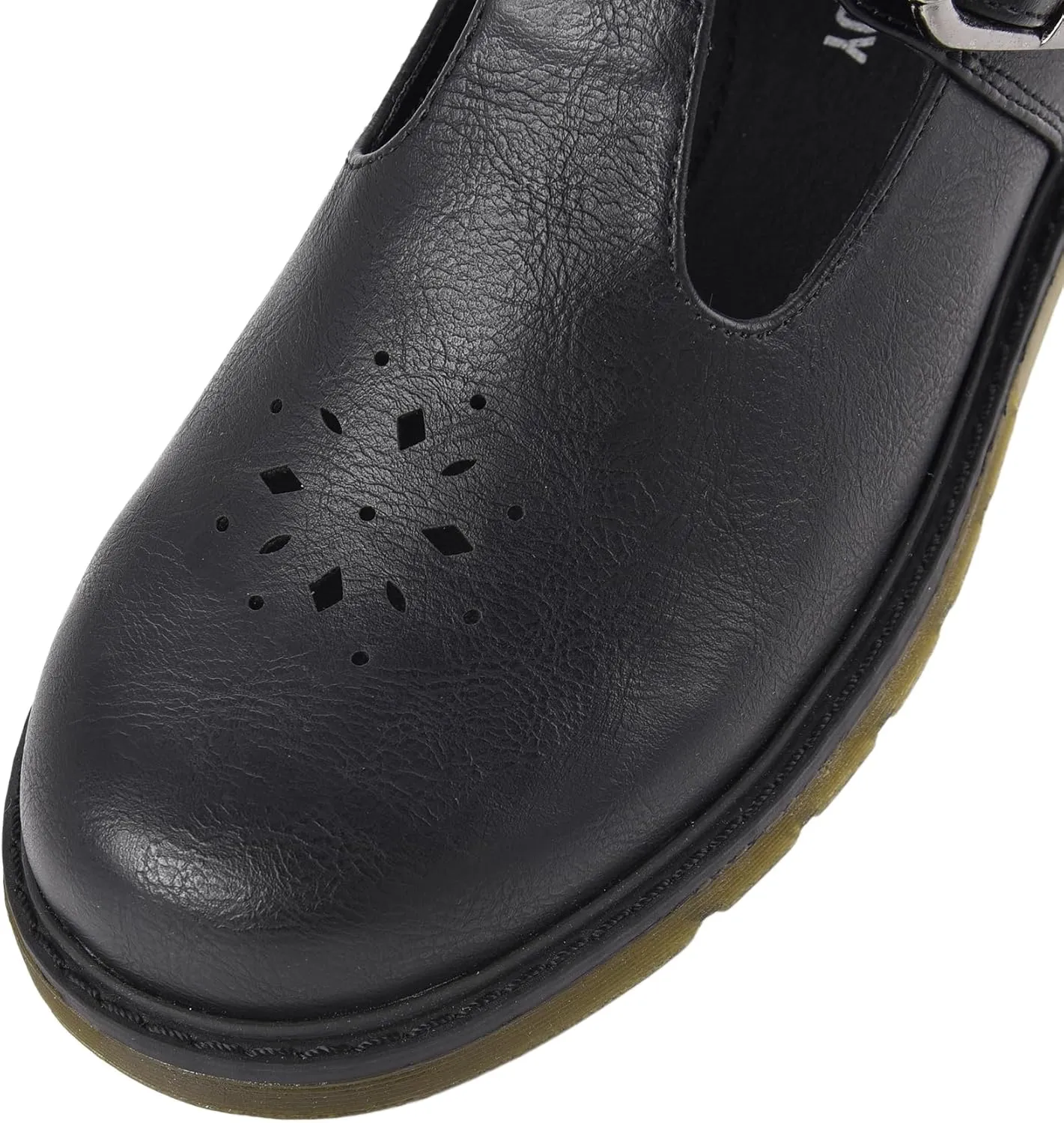 Women's Mary Jane Shoes ?C Classic Black Oxford Shoes with T-Strap Design | Comfortable & Stylish Mary Janes for Women | Casual & Dressy T-Strap Mary Jane Flats