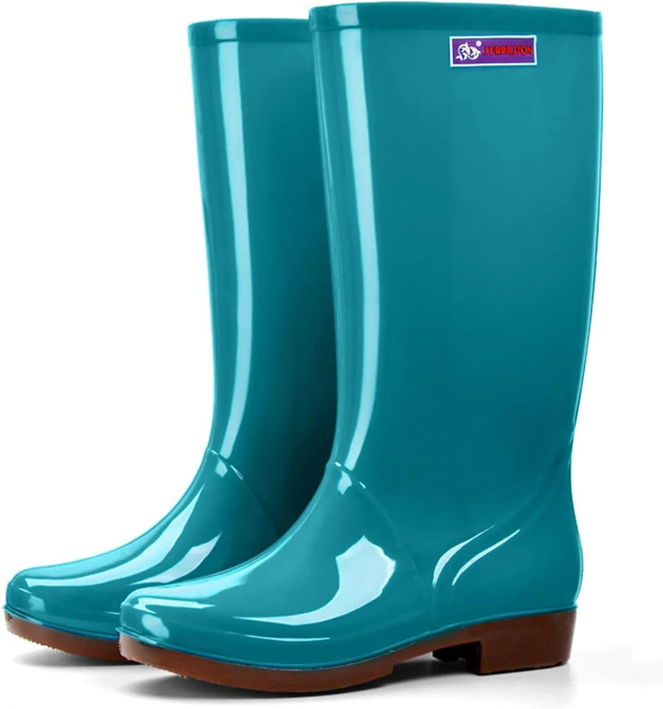 Womens Rain Boots Tall Mens Grounded Footwear Small Heel Booties Non Slip Work Barefoot Shoes Women's Rain Boots Waterproof Garden Shoes Womens Hiking Boots