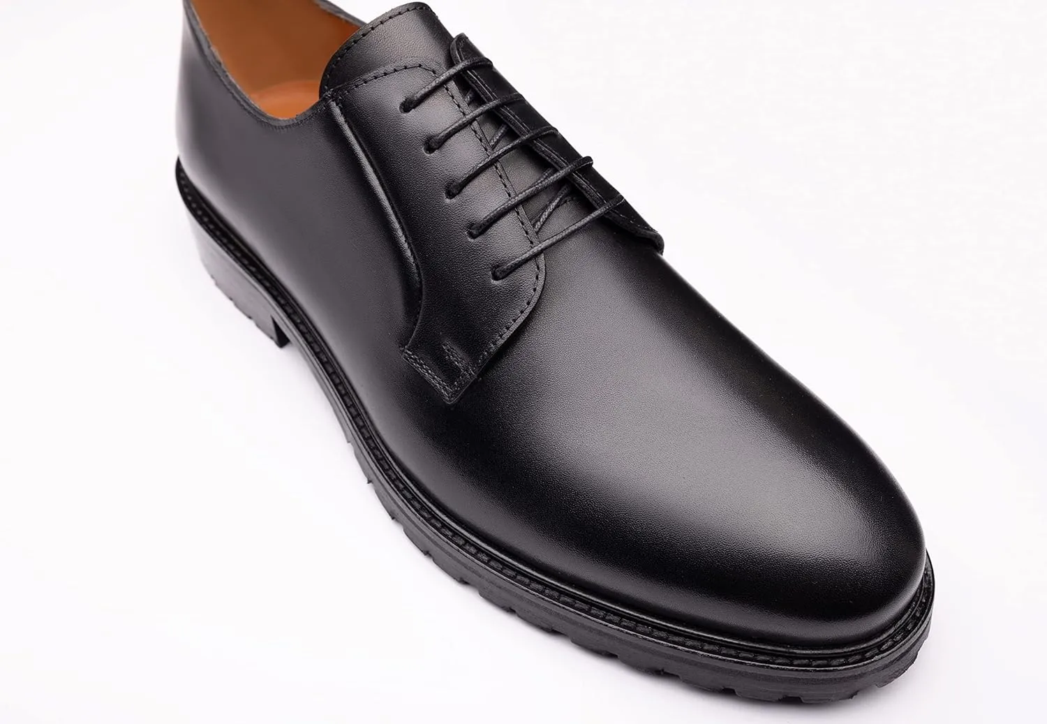 X6800-EK Classic Style Oxford Lace Up Formal Genuine Leather Shoes for Men - Derby Brogues